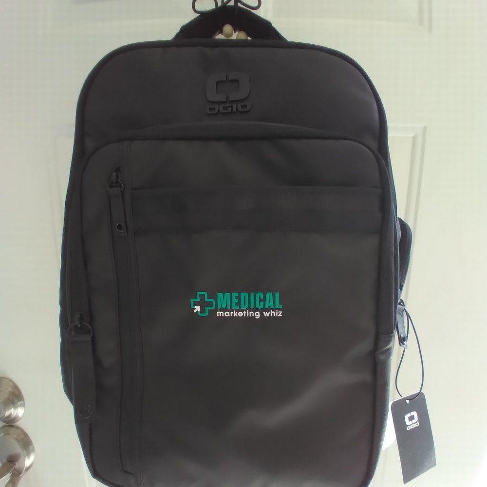 OGIO Briefcase Backpack Laptop Computer Black Travel Bag